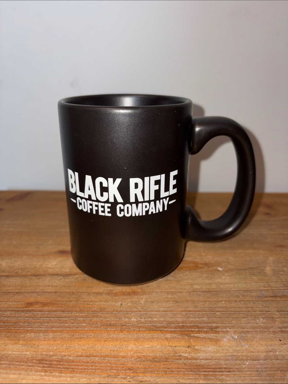 Black Rifle Coffee Company Black Ceramic Mug - Picture 1 of 6